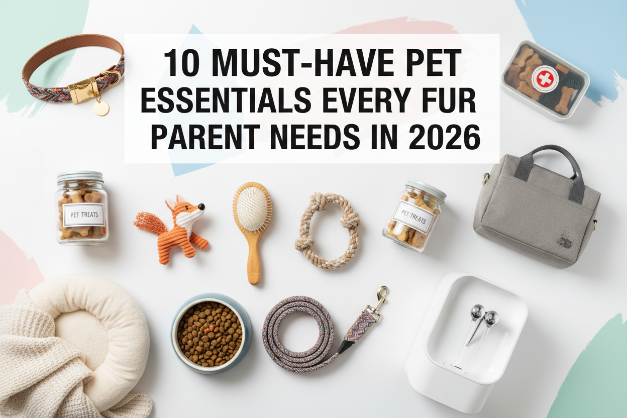 10 Must-Have Pet Essentials Every Fur Parent Needs in 2026