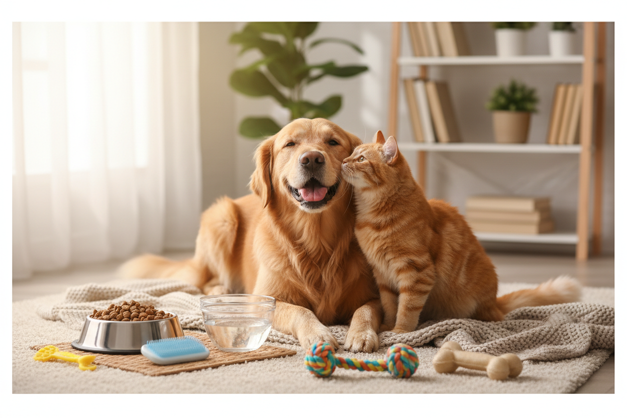 Healthy Habits for Happy Pets: Daily Care Tips for Dogs & Cats