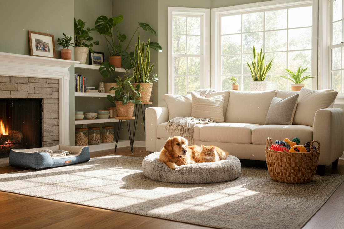 How to Create a Safe & Comfortable Home for Your Pets