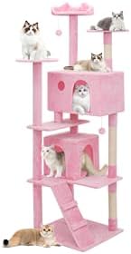 Athena Collection Cat Tree, 77 Inch Cat Tower - Image 8