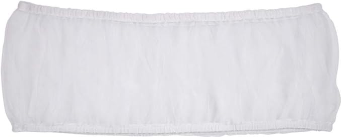 Universal Nylon Mesh Bird Cage Cover, Large White Seed Catcher by Unknown