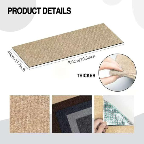 1Pack Total 39.3"x15.8" Cat Scratch Mat - Image 2
