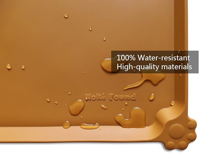 Hoki Found L Silicone Pet Food Mats Tray - Image 3