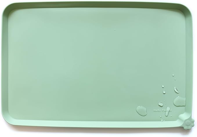 Hoki Found Large Silicone Pet Food Mats Tray by Hoki+Found