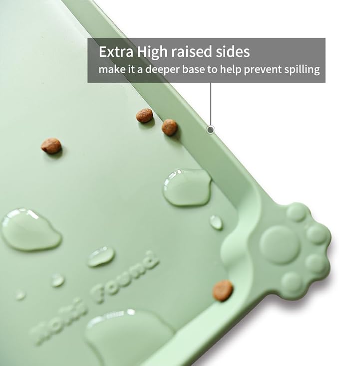 Hoki Found L Silicone Non Slip Pet Dog Cat Bowl Mats - Image 2