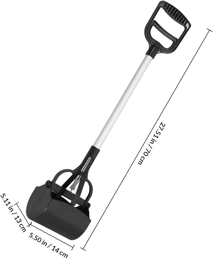NUOBESTY Long Handle Pet Poop Scoop and Dog Litter Picker, Lightweight Pooper - Image 2