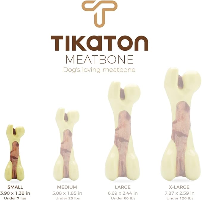 Tikaton Dog Chew Toys for Aggressive Chewers, Peanut Butter Flavor Durable Dog - Image 6