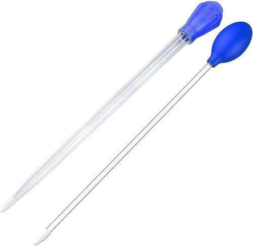17.7inch Aquarium Siphon/Fish Feeder/Tank Cleaner/Coral Feeding Tube/Water by Gostur