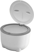 Cat Litter Trash Can with Lid Cat Litter Tray Kitten Potty, Dog Trash Can Cat by Gralara