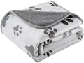 Waterproof Dog Blankets Pet Blanket 50"x60", Soft Fluffy Sofa Car Bed Protector by CAPTSNOOZE