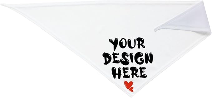 Custom Dog Bandana Add Your Text Photo Name Personalized Neckwear Bandanas Soft - Image 5