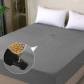Waterproof Mattress Protector King, Fitted Sheet Style Breathable Mattress Cover by OHANO