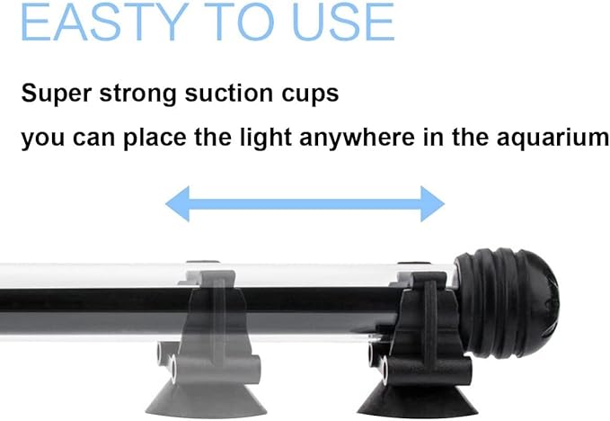 LED Aquarium Light, 11.5 inches Fish Tank Light RGB Color Underwater light - Image 5