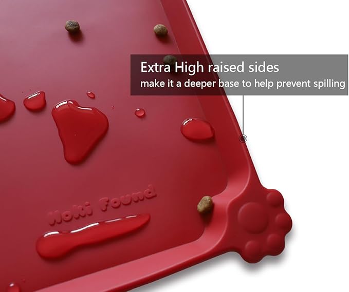 Hoki Found X-Large Silicone Non Slip Pet Feeding Mats - Image 2