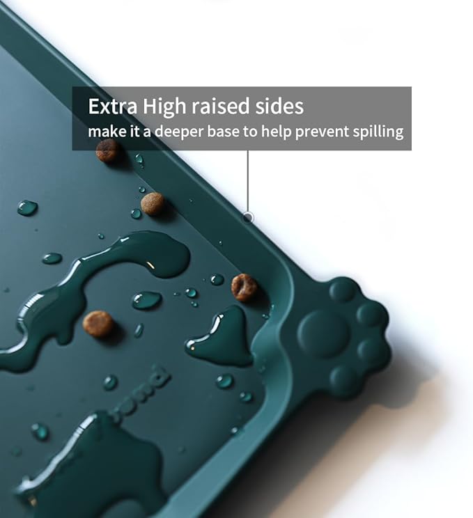 Hoki Found X-Large Silicone Non Slip Pet Food Mats - Image 2