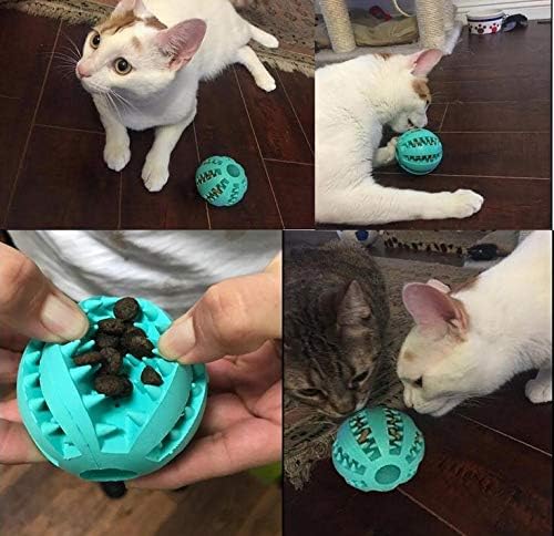 Sunglow 2 Pack Dog Toy Ball，Nontoxic Bite Resistant Teething Toys Balls - Image 7