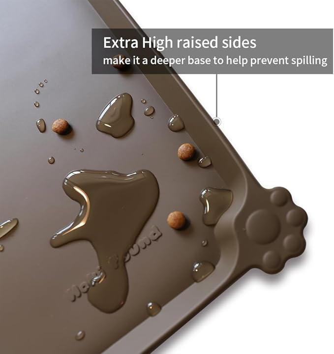 Hoki Found Silicone Pet Food Mats Tray - Image 2