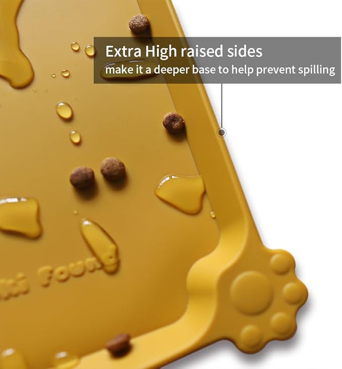 Hoki Found L Silicone Non Slip Pet Feeding Mats - Image 2