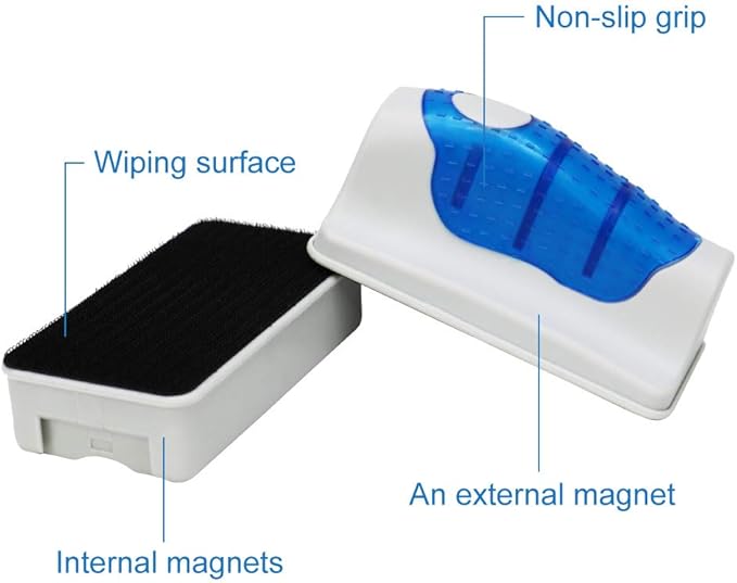 Jasonwell Magnetic Aquarium Fish Tank Glass Algae Glass Cleaner Scrubber - Image 3