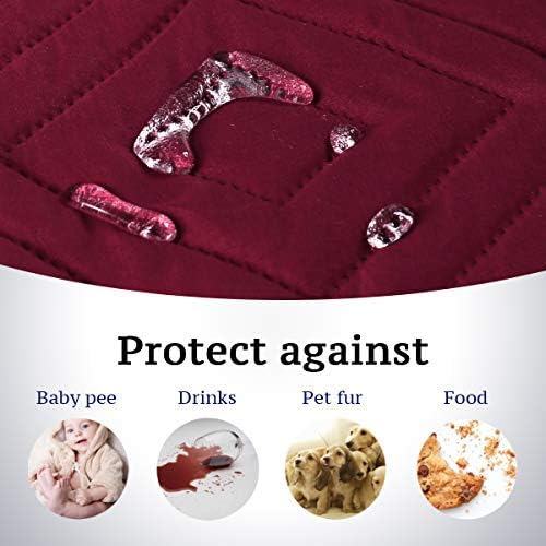 H.VERSAILTEX Reversible Sofa Slipcover Furniture Protector Water Resistant 2" - Image 3