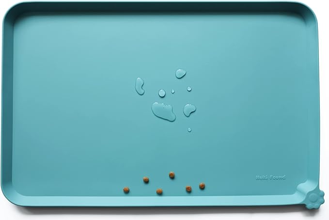 Hoki Found X-Large Silicone Non Slip Pet Feeding Mats by Hoki+Found