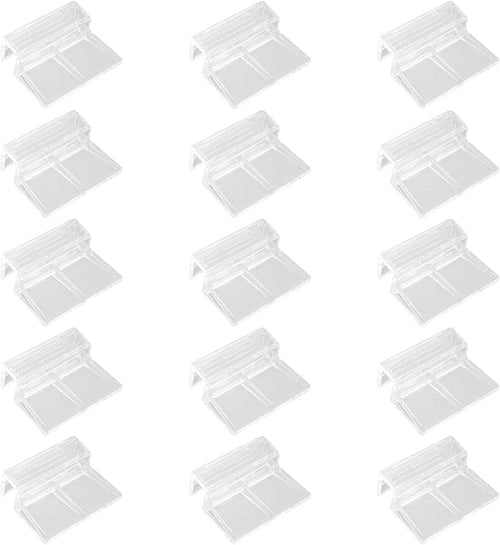 15 Pcs Rimless Aquarium Lid Clips by Unknown