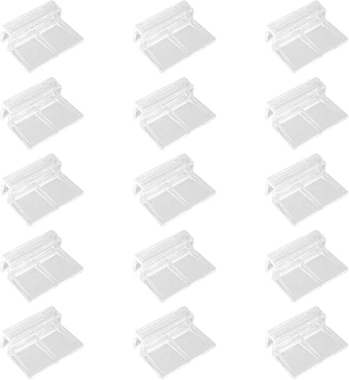 15 Pcs Rimless Aquarium Lid Clips by Unknown
