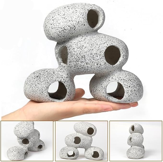 Aquarium Rock Decorations Resin Cichlids Rock - Image 2