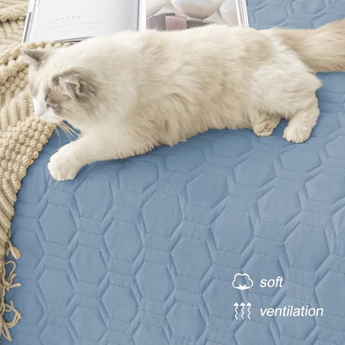 Waterproof and Anti-Slip Dog Bed Cover and Pet Blanket Sofa Pet Bed Mat ，car - Image 5