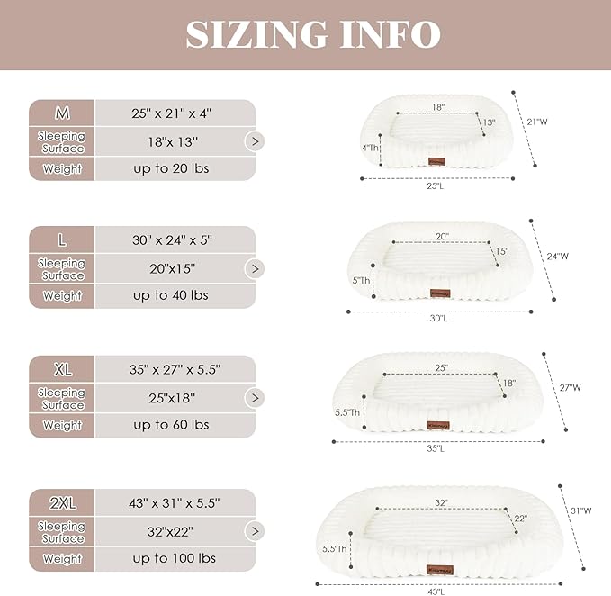 Dog Bed for Large Dogs – Comfort-Sided Calming Pet Bed - Image 2