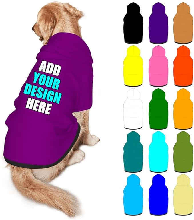 Personalized Dog Hoodie Customized by Mynvzrk