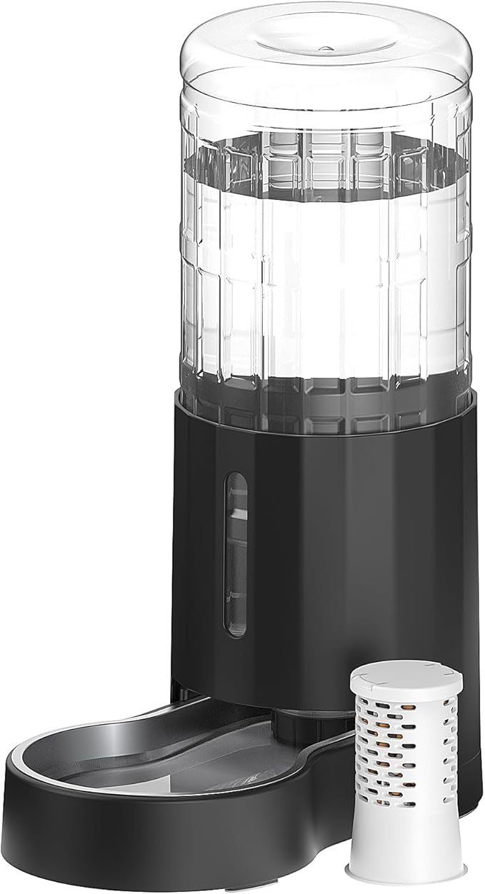CZPET 2.5 Gallon Dog Water Bowl Dispenser, Filter Automatic Dog and Cat Water by CZPET