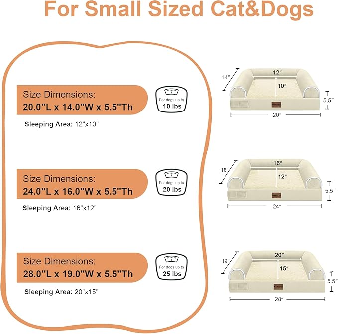 Small Dog Bed Orthopedic Washable: Beds Bolster Small Sized Dogs Cats Bed Egg - Image 6