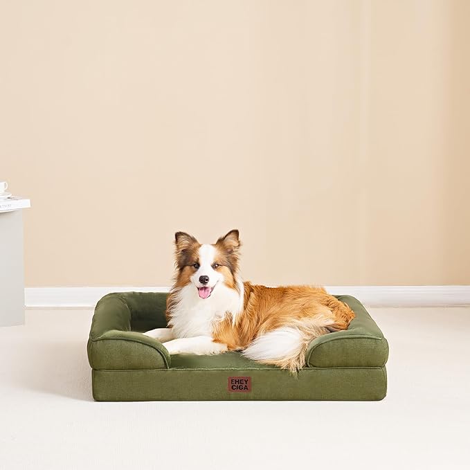 EHEYCIGA Orthopedic Dog Beds for Large Dogs, Waterproof Memory Foam Large Pet - Image 9