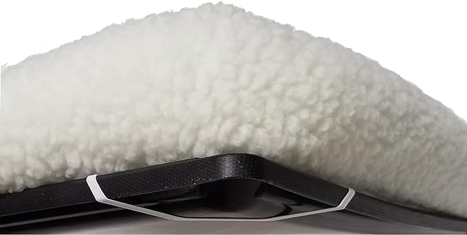 MidWest Homes for Pets QuietTime XXS Dog Bed – White Fleece Bolster, Ultra-Soft - Image 5