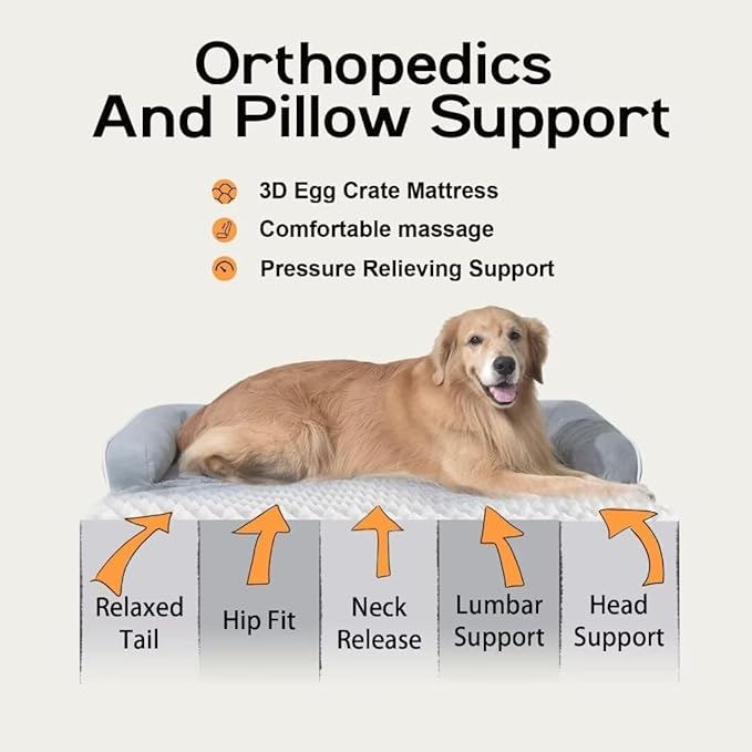 Small Dog Bed and Cat Sofa Waterproof Orthopedic Dog Beds - Image 3