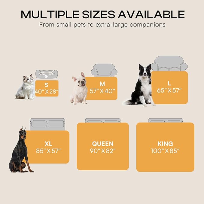 Luciphia Waterproof Pet Blankets, Liquid Pee Proof Dog Blanket - Image 7