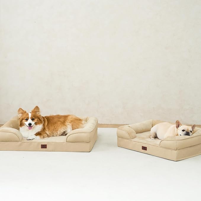 EHEYCIGA Orthopedic Dog Beds for Large Dogs, Waterproof Memory Foam Large Dog - Image 8