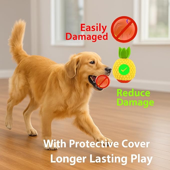 2026 T01 Interactive Dog Toys, Vibrating Dog Ball Motion Activated Dog Toy - Image 2