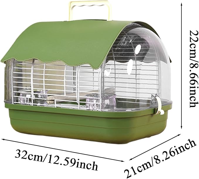 Travel Bird Cage | Portable Sunproof Bird Travel Carrier | Parakeet Carrying - Image 6