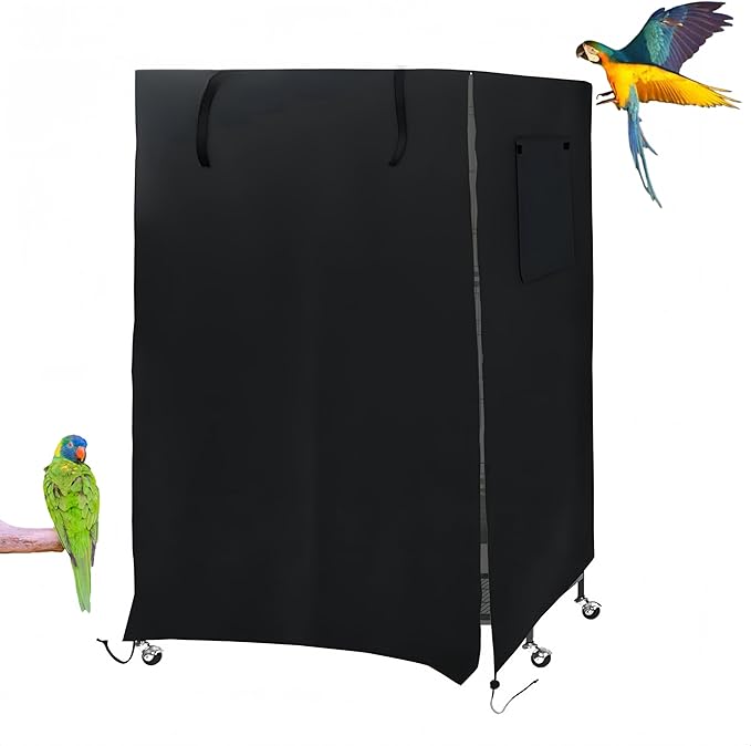 Bird Cage Cover Good Night for Medium Cage by COHYVER