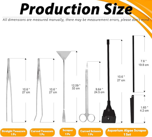 13Pcs Aquascape Tools Kit - Image 2