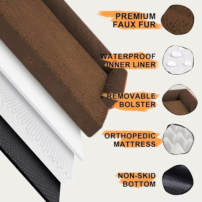 Extra Large Dog Bed-Orthopedic Waterproof XL Dog Bed - Image 5