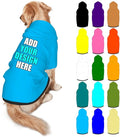 Customized Dog Hoodie with Name Logo Personalized Text Soft & Warm by Mynvzrk