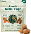 WOOF Pupsicle Refill Pops, Delicious Long Lasting Dog Treats, Pre-Made Pupsicle by Woof