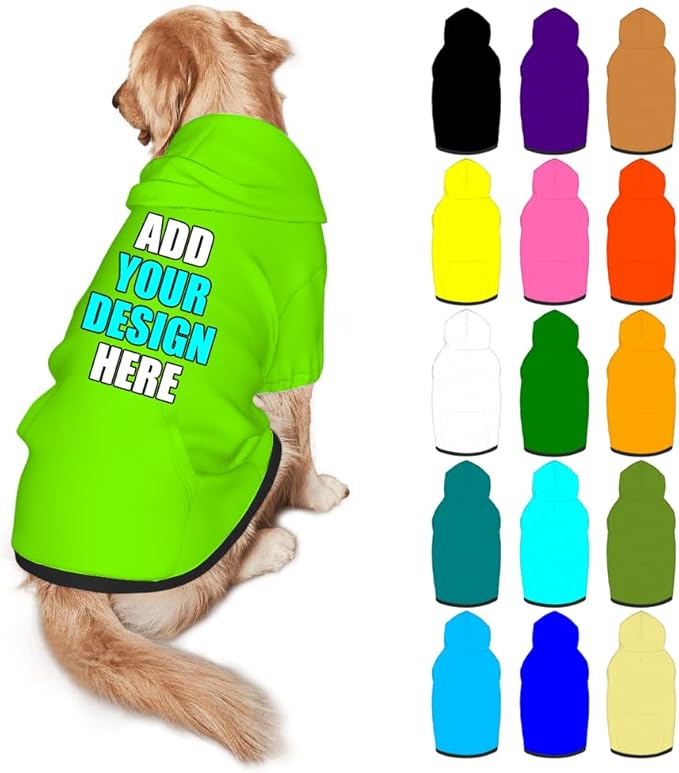 Personalized Dog Hoodie Customized by Mynvzrk
