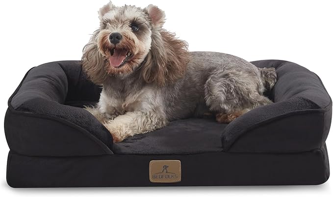 Bedfolks Orthopedic Dog Bed, Waterproof Dog Sofa Bed by Bedfolks