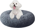 Nisrada Dog Bed for Small Medium Large Dogs, 20 inch Calming, Washable-Round by Nisrada