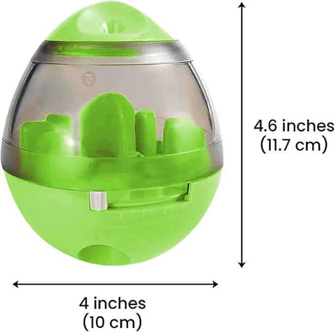 SunGrow Puppy, Small Dog Breeds, and Cat Treat Ball, Slow Pet Feeder, Boredom - Image 7