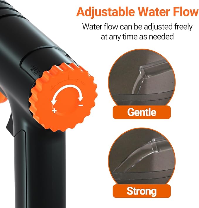 Manual Aquarium Gravel Cleaner, 132GPH Fish Tank Siphon Vacuum Cleaner - Image 3